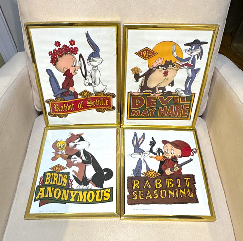 Looney tunes lot framed - lot, 4